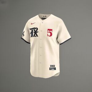 Size XL- Nike Texas Rangers Corey Seager #5 City Connect LM25-TECC-TE9-155
